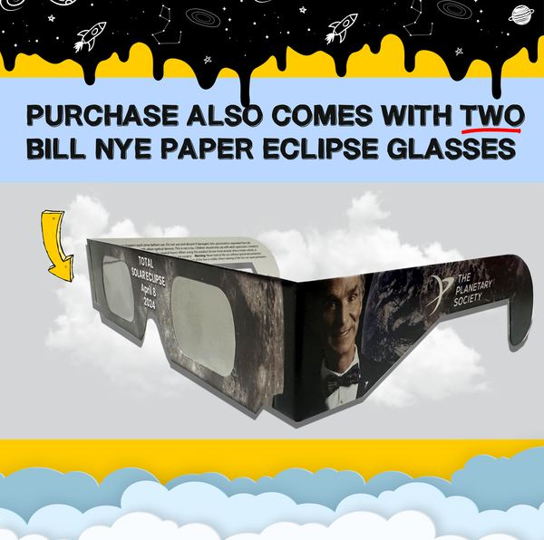 Bill Nye Plastic Eclipse Glasses Eclipse Viewing Glasses American