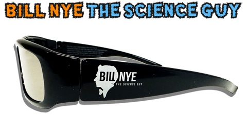 Bill Nye Plastic Eclipse Glasses (+ 2 paper glasses)