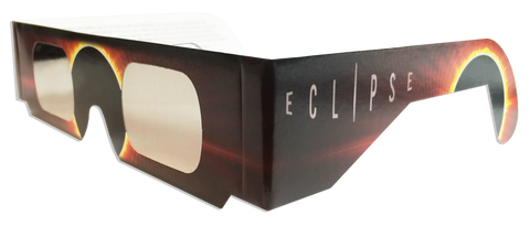 Burning Sun Eclipse Glasses (Multi-Language)