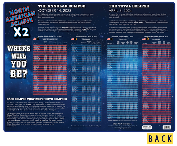 2023 & 2024 Interactive Eclipse Map